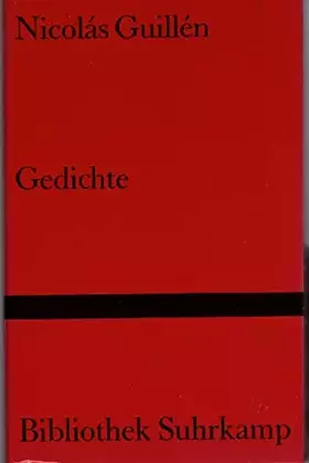 Couverture du produit · Gedichte: Spanisch und deutsch (Bibliothek Suhrkamp)
