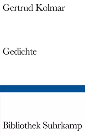 Couverture du produit · Gedichte.
