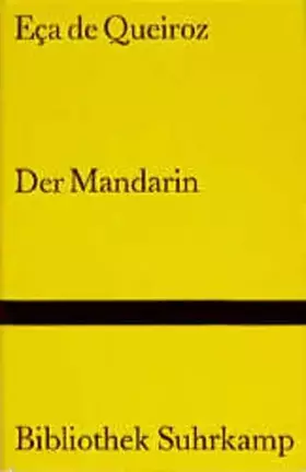 Couverture du produit · Der Mandarin (Bibliothek Suhrkamp)