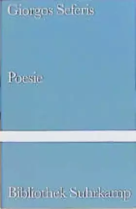 Couverture du produit · Poesie