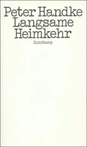 Couverture du produit · Langsame Heimkehr: Erzählung