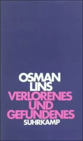 Couverture du produit · Verlorenes und Gefundenes: Erzählungen
