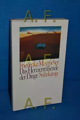 Couverture du produit · Das Herzzerreissende der Dinge