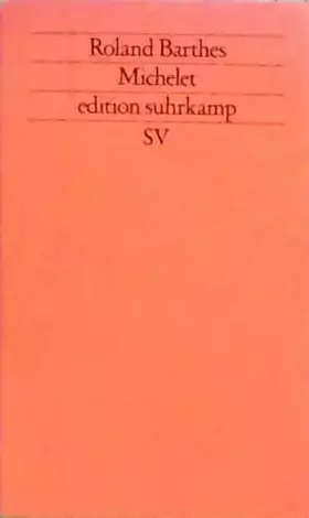 Couverture du produit · Michelet