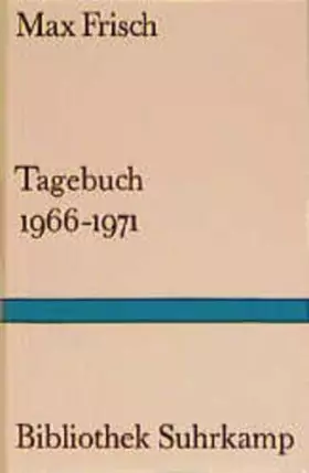 Couverture du produit · Tagebuch 1966-1971.