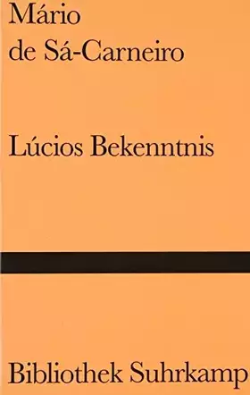Couverture du produit · Lúcios Bekenntnis