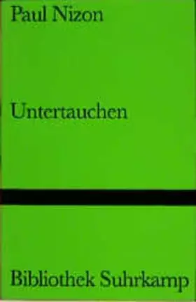 Couverture du produit · Untertauchen