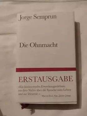 Couverture du produit · Die Ohnmacht.