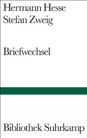 Couverture du produit · Briefwechsel (Bibliothek Suhrkamp)