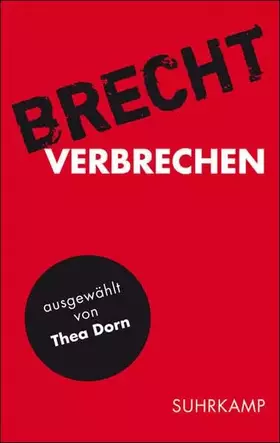 Couverture du produit · Verbrechen (suhrkamp taschenbuch)