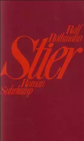 Couverture du produit · Stier: Roman