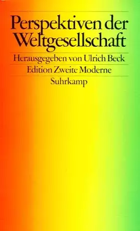 Couverture du produit · Perspektiven der Weltgesellschaft.