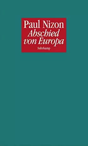 Couverture du produit · Abschied von Europa