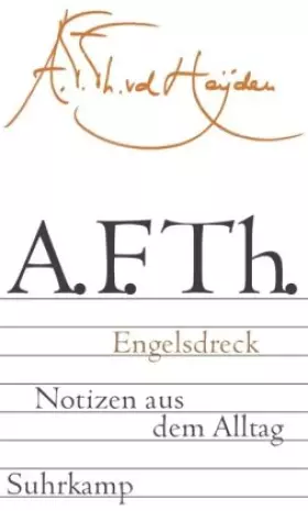 Couverture du produit · Engelsdreck: Notizen aus dem Alltag