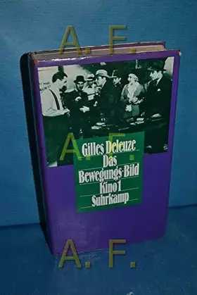 Couverture du produit · Das Bewegungsbild: Kino I
