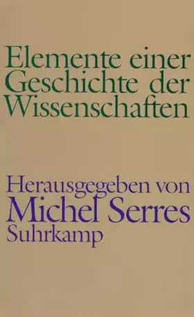 Couverture du produit · Elemente einer Geschichte der Wissenschaften