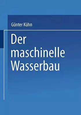 Couverture du produit · Der maschinelle Wasserbau