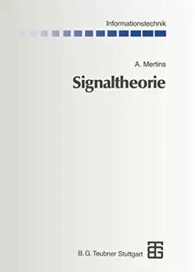 Couverture du produit · Signaltheorie (Informationstechnik)