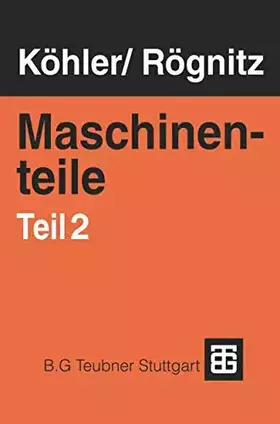 Couverture du produit · Maschinenteile, Tl.2: Teil 2