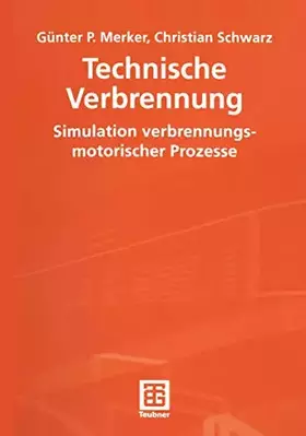 Couverture du produit · Technische Verbrennung, Simulation motorischer Prozesse
