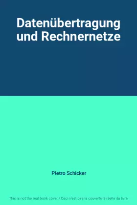 Couverture du produit · Datenübertragung und Rechnernetze