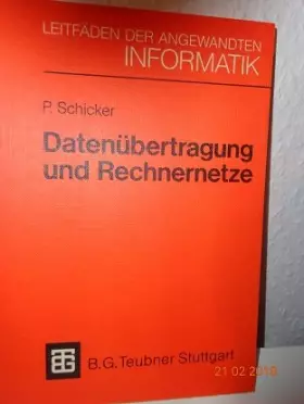 Couverture du produit · Datenübertragung und Rechnernetze