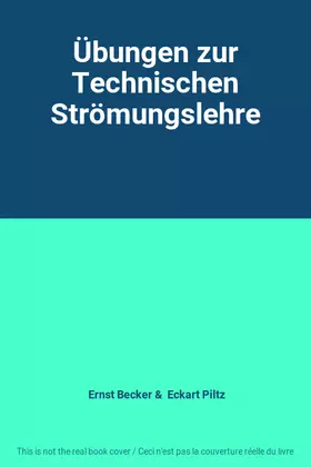 Couverture du produit · Übungen zur Technischen Strömungslehre