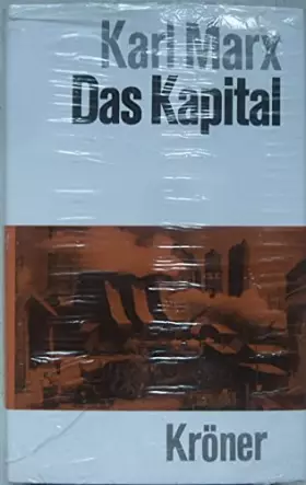 Couverture du produit · Das Kapital