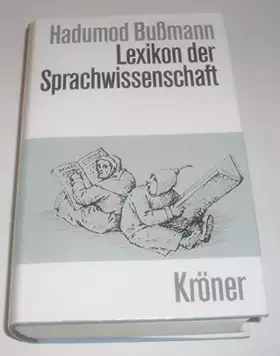 Couverture du produit · Lexikon der Sprachwissenschaft