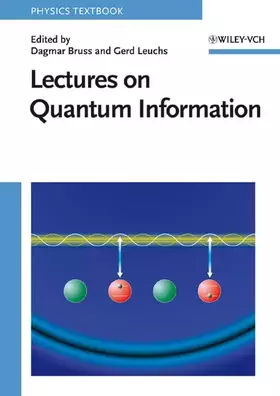 Couverture du produit · Lectures on Quantum Information