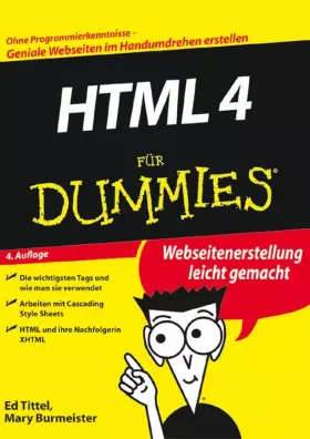 Couverture du produit · HTML 4 für Dummies