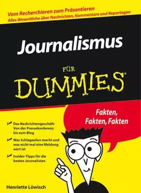 Couverture du produit · Journalismus für Dummies