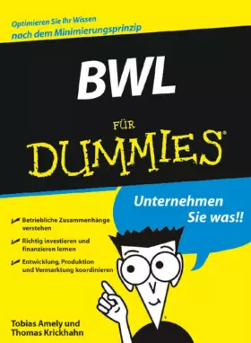 Couverture du produit · BWL für Dummies