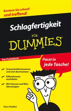 Couverture du produit · Schlagfertigkeit für Dummies Das Pocketbuch