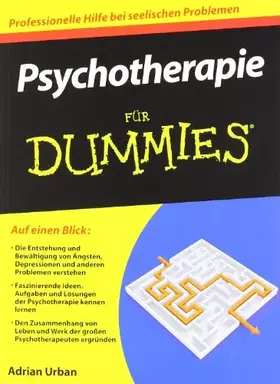 Couverture du produit · Psychotherapie für Dummies