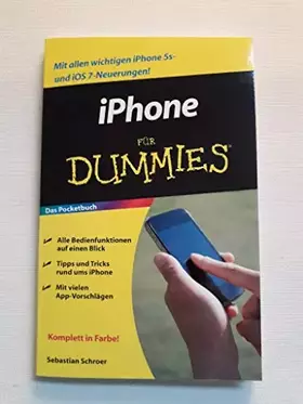 Couverture du produit · iPhone für Dummies