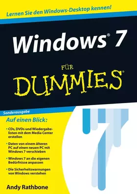 Couverture du produit · Windows 7 für Dummies