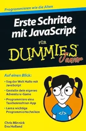 Couverture du produit · Erste Schritte mit JavaScript für Dummies Junior