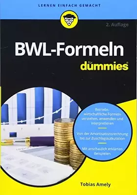 Couverture du produit · BWL-Formeln für Dummies