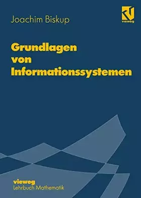 Couverture du produit · Grundlagen von Informationssystemen.