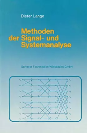 Couverture du produit · Methoden der Signal- und Systemanalyse: Eine Einführung mit dem Personalcomputer