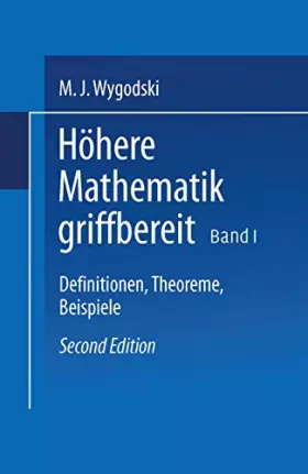 Couverture du produit · Höhere Mathematik Griffbereit: Definitionen, Theoreme, Beispiele