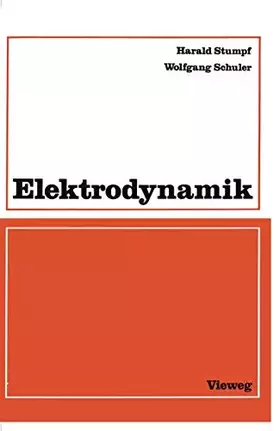 Couverture du produit · Elektrodynamik