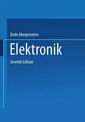 Couverture du produit · Elektronik, 3 Bde., Bd.1, Bauelemente