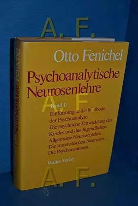 Couverture du produit · Psychoanalytische Neurosenlehre I