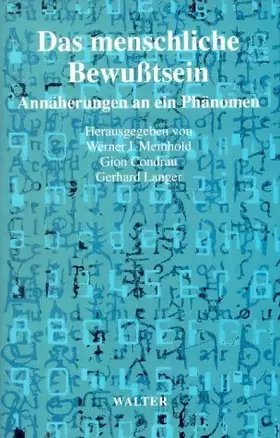 Couverture du produit · Das menschliche Bewußtsein