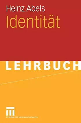 Couverture du produit · Identität