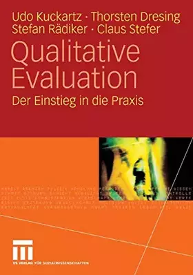 Couverture du produit · Qualitative Evaluation: Der Einstieg in die Praxis