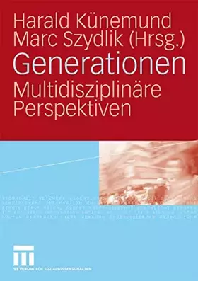 Couverture du produit · Generationen: Multidisziplinäre Perspektiven