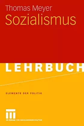Couverture du produit · Sozialismus (Elemente der Politik) (German Edition)